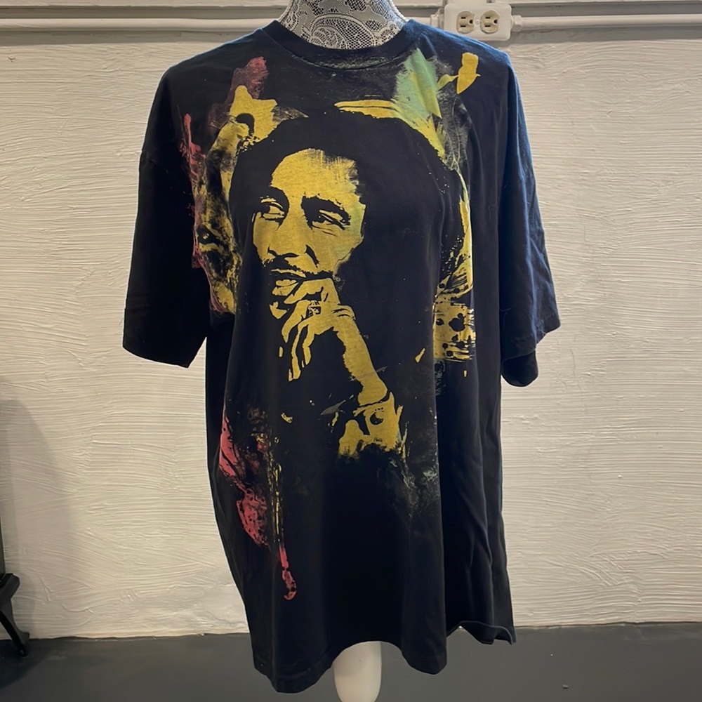 Retro Bob Marley Rock Icons Tee (XL)